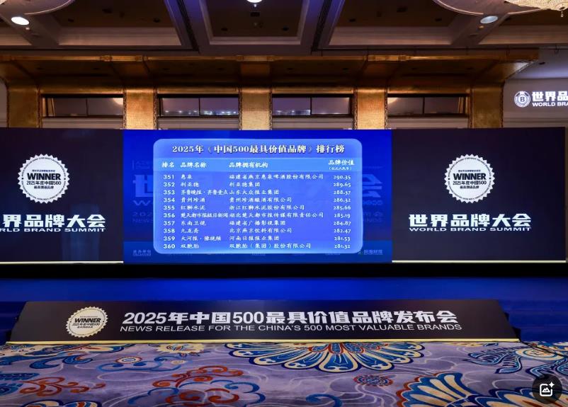 利亞德榮膺“中國500最具價值品牌”，彰顯科技品牌強勁實力