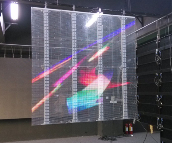 LED透明顯示屏P10什么意思？常見的型號類型