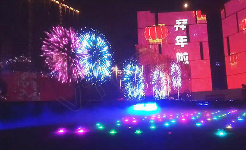 西安高新區(qū)廣場(chǎng) 透明LED顯示屏vclear3.9/7.8