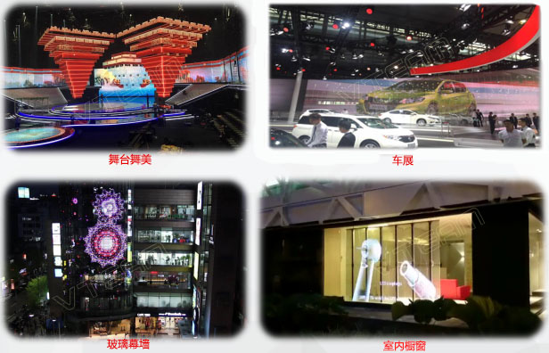威特姆光電LED透明屏經典案例